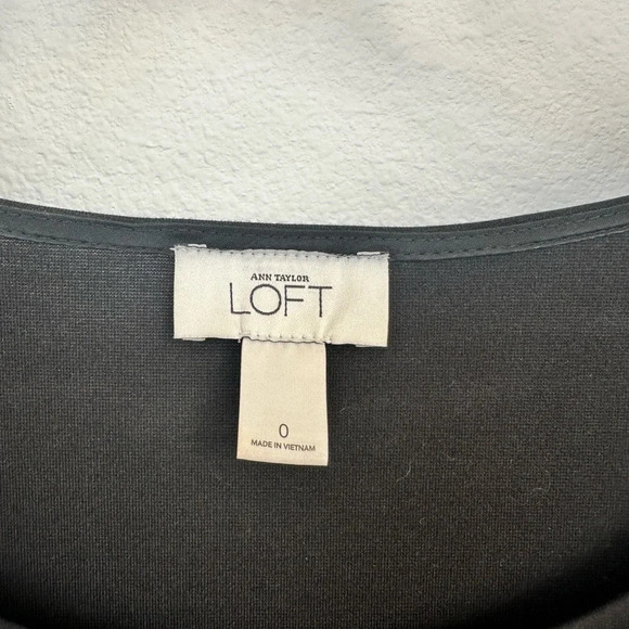 Ann Taylor Loft 3/4 sleeve shift dress Size 0‎ - Picture 2 of 5